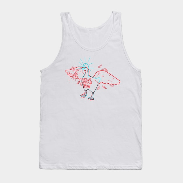 GOOSE GAME ANAGLYPH Tank Top by neilss1